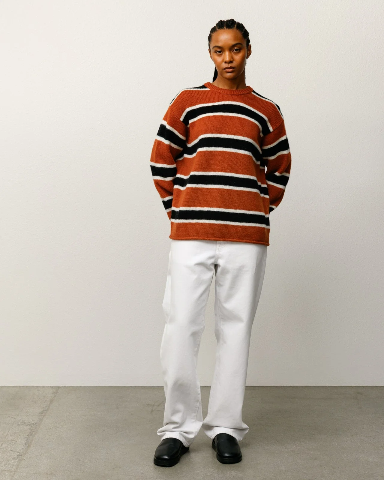 STRIPED WOOL SWEATER - Image 4