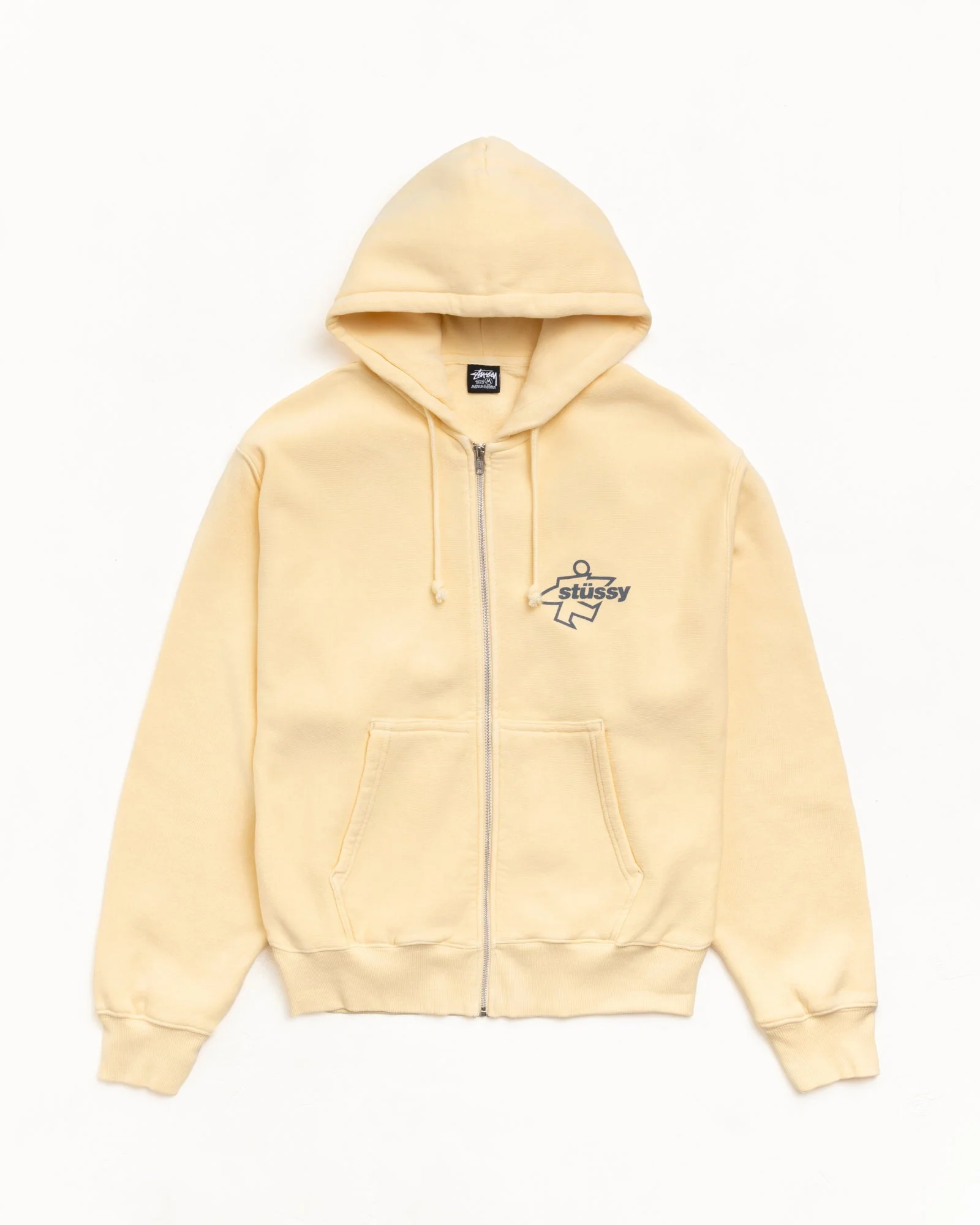 SURF SIZE GAR. DYED ZIP HOOD