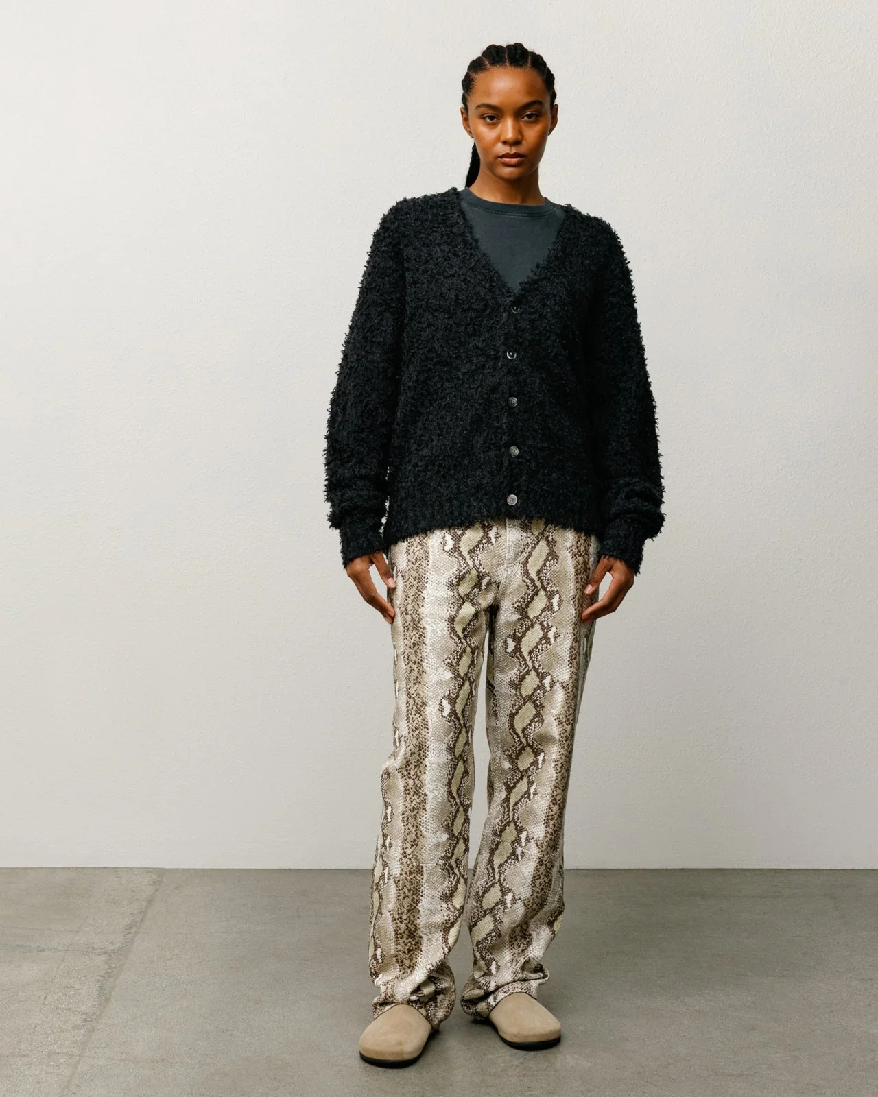 TEXTURED CARDIGAN - Image 4