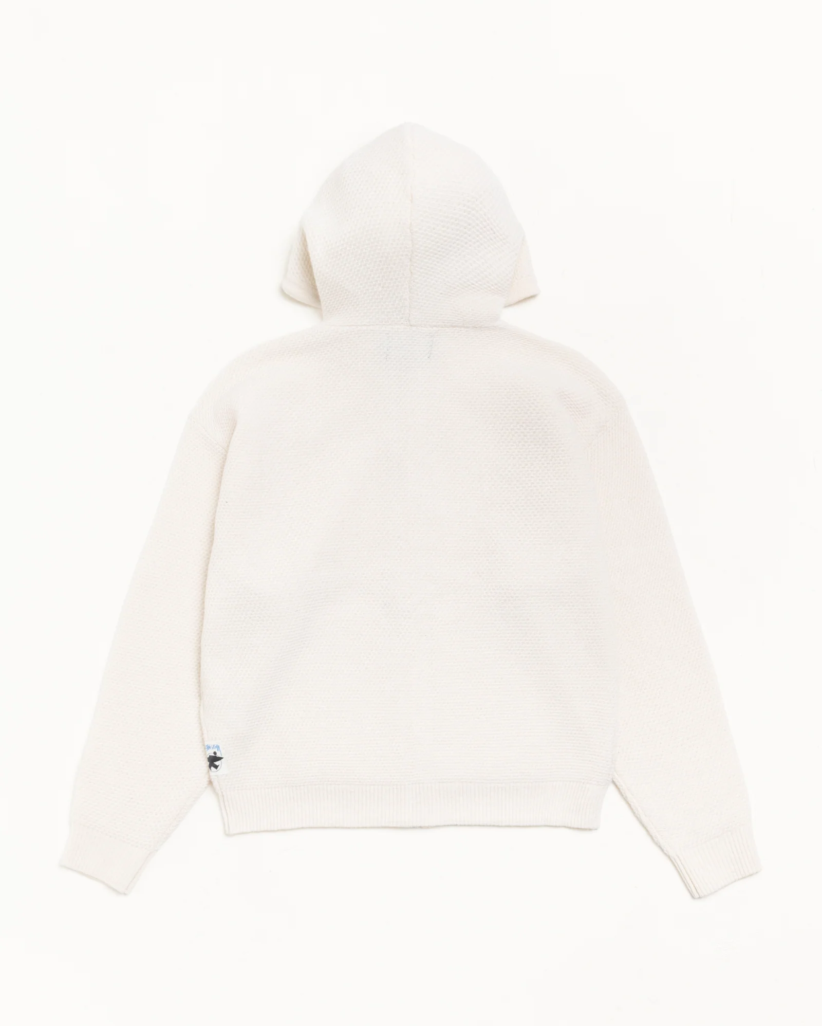 TEXTURED ZIP HOODED SWEATER - Image 7