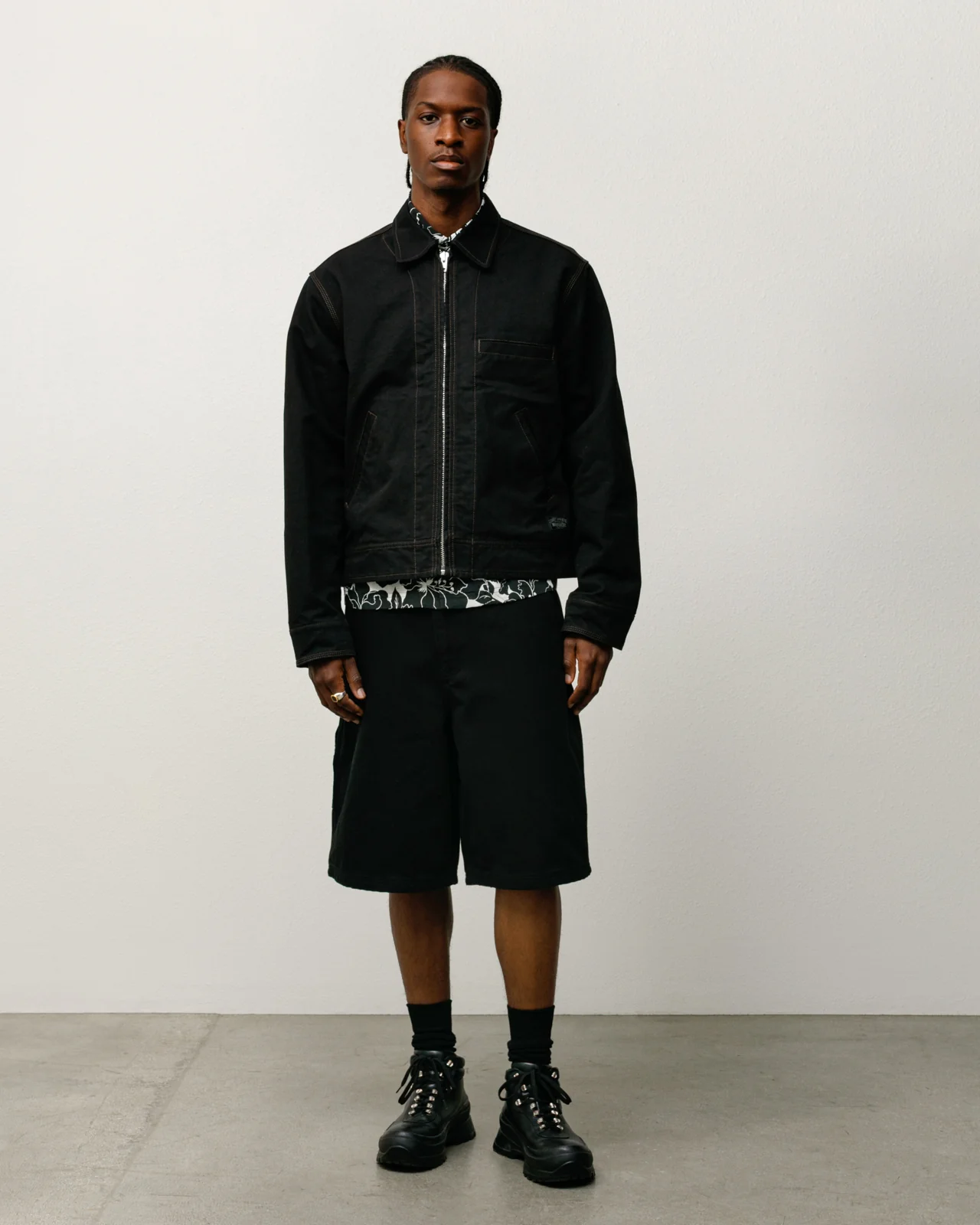 WORK JACKET COLLARED