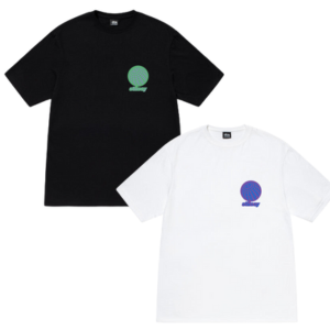 8 BALL GRID TEE-BLACK-WHITE COMBO