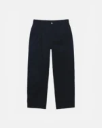 Black Stussy Chino Work Pant