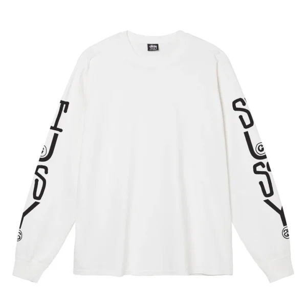 STUSSY CLASSIC STACK PIGMENT DYED LS TEE