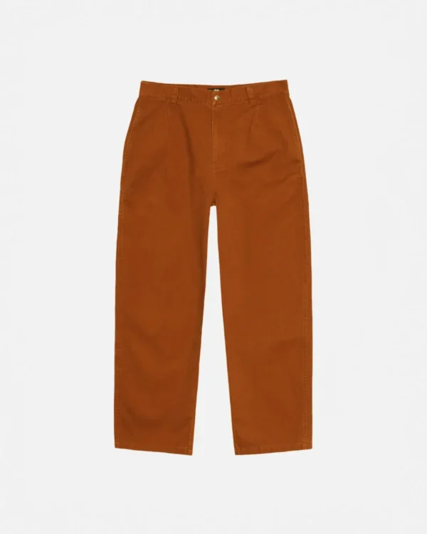 Caramel Stussy Chino Work Pant