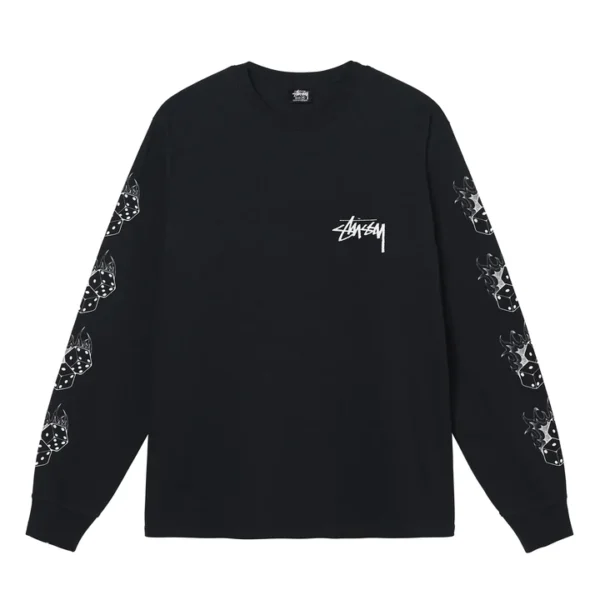 STUSSY FIRE DICE LS TEE