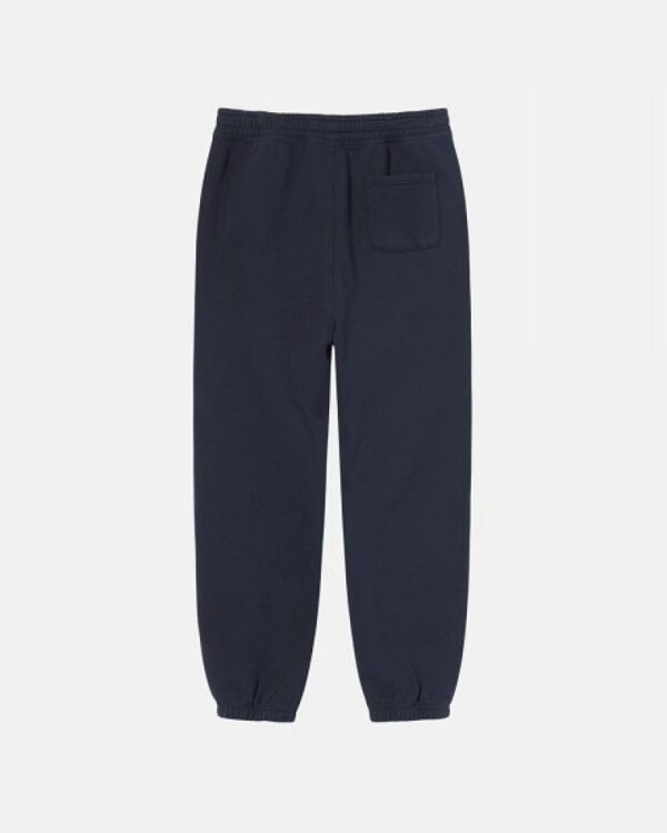 Navy Stussy Stock Logo Sweatpants