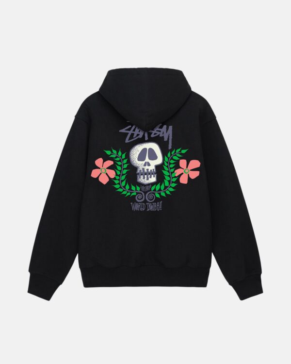 STUSSY SKULL CREST HOODIE