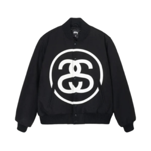 STUSSY SS LINK VARSITY JACKET