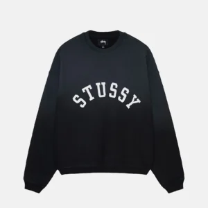 STUSSY SUN FADED OVERSIZED CREW