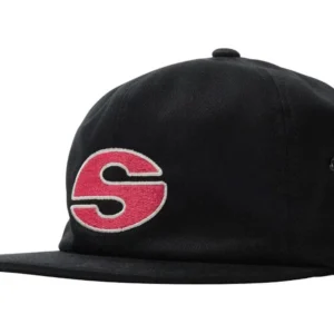 Stussy Big S Cap Black