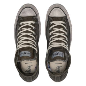 Stussy Converse Washed Black Shoes