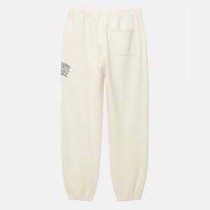 White Stussy Sport Sweatpants